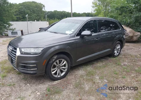 2019 Audi Q7 55 Premium from USA, damaged, VIN WA1LAAF78KD001374